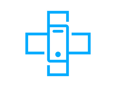 Telehealth branding design healthcare healthcare app icon identity logo mark medical plus mobile monogram plus symbol telehealth