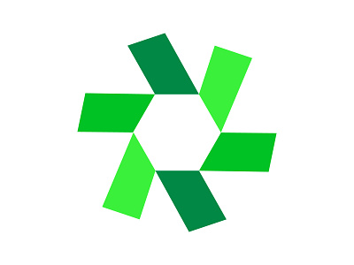 Flow abstract branding chase design flow hexagon identity logo mark monogram o o letter o letter logo symbol xler8brain