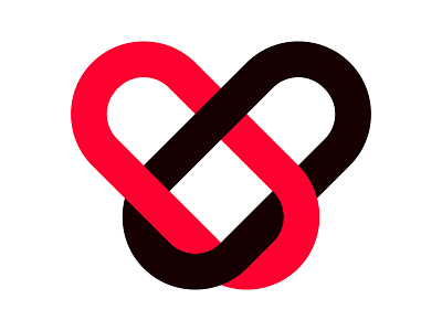 HeartLock branding design fun heart icon identity lock logo mark monogram symbol together