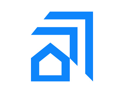 a + home a home a logo arrow branding casa design home house identity logo mark monogram moving forward symbol