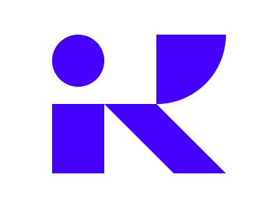 iR Logomark branding design icon identity ir ir logo logo mark monogram r logo r monogram symbol