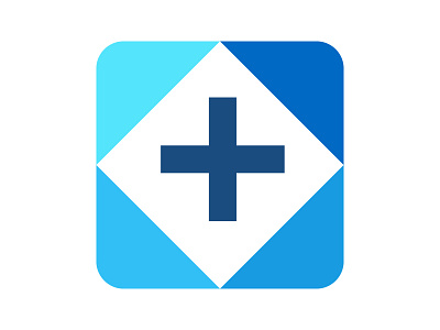 Healthcare branding design icon identity logo mark medical plus monogram plus plus healthcare symbol xler8brain