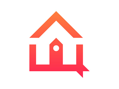 home branding broker design home house icon identity logo mark monogram realestate symbol