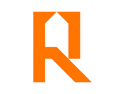 R + Home + Chat advisor branding casa design house identity letter r modern monogram r home r logo renovation xler8brain
