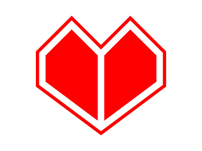 HEART branding design heart hive identity mark symbol xler8brain