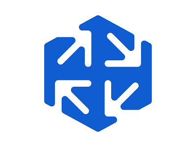 Flow branding design flow identity mark monogram platform symbol tech xler8brain