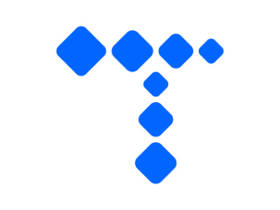 T hexagon t letter t logo t mark t monogram xler8brain