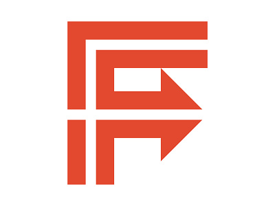 F branding design f arrow f letter f logo f mark f monogram identity logo mark monogram move forward movement symbol xler8brain