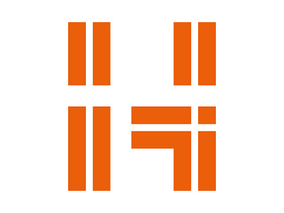 H Logo arrrow branding design h h letter h logo h mark h monogram identity logo mark monogram symbol upwards xler8brain