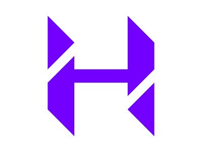 H Arrow branding design h h arrow h letter h logo h mark h monogram identity logo mark monogram symbol xler8brain