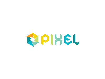 Pixel Creative Agency Logo agency logo colourful logo creative agency creative tech pixel logo