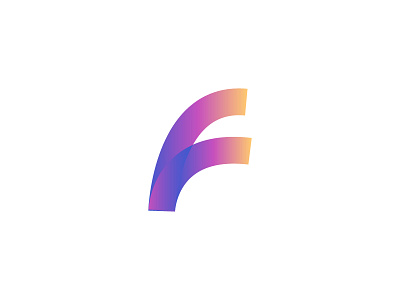 F logo f letter logo monogram startup startup logo