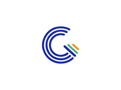 G Monogram g investment letter logo mark