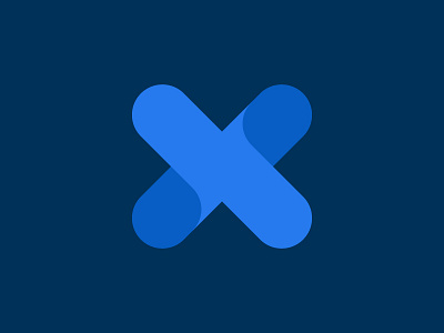 X logo monogram x