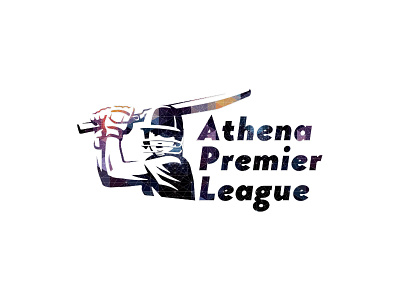 APL - Athena Premier League Logo athena cricket logo cricket team logo league logo premier team logo