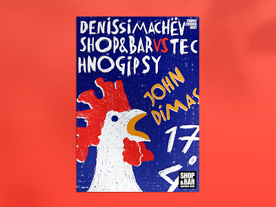 Poster for John Dimas denis dimas john music poster simachev