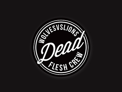 Dead Flesh Crew Sticker dead flesh sticker wvsl