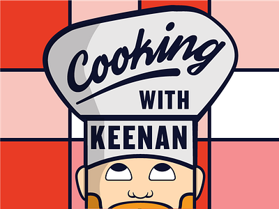 Quick Logo for a Twitch Streamer cooking illustration logo streaming twitch