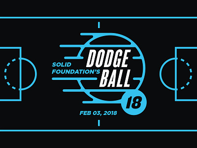 Dodgeball Fundraiser Branding