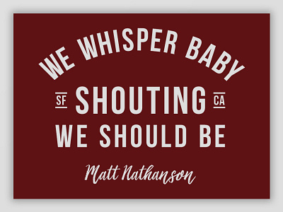 Unused Matt Nathanson Concept hipster matt merch music nathanson tshirt type