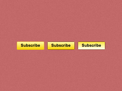 YouTube Subscribe button made with CSS3 black button css3 subscribe yellow