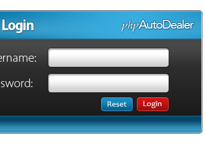 phpAutoDealer Login