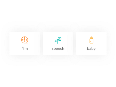 interest icons