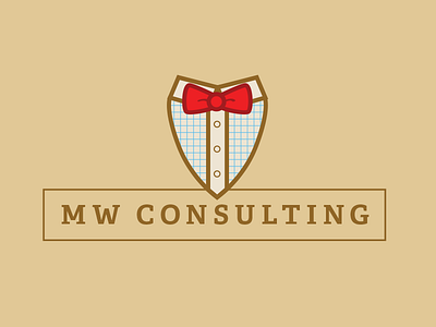 MW Consulting Logo Concept logo