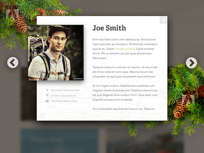 People of the Trail UI Concept ui ux website