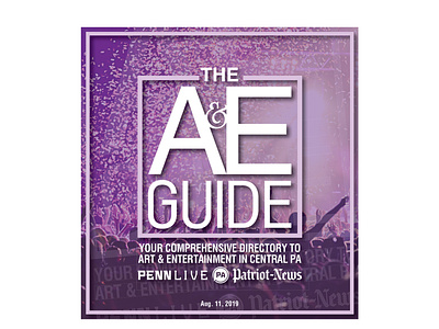 Arts & Entertainment Guide Branding & Cover