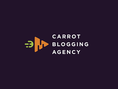 Carrot — blogging agency agency blog blogging carrot logo play