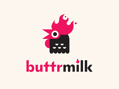 Buttrmilk Logo Concept