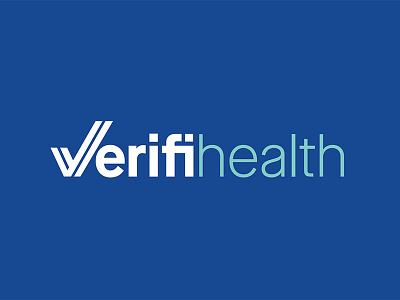 Verifi Health Logo Concept branding health logo