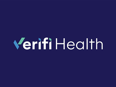 Verifi Health Logo Concept branding health logo
