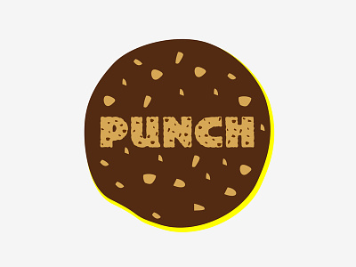 Punch choco crispy logo punch