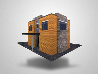 Modern House Icon 2x 2x house icon illustrator modern photoshop retina