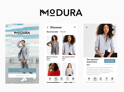 Modura App design designlab product ui user interface ux
