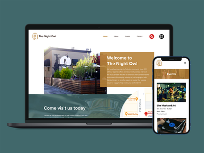 The Night Owl Website Redesign