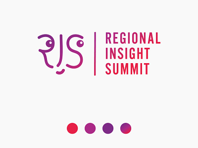 Regional Insight Summit logo color logo logodesign summit