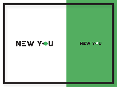 New You - Logo andyworld color green health logo logodesign modern newyou toggle