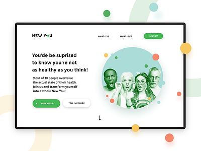 New You - Landing Page