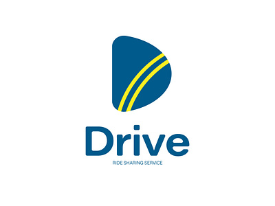 Drive car drive logo logo design logodesign ride share rideshare