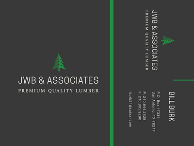 JWB Business Card businesscard design graphic design vector