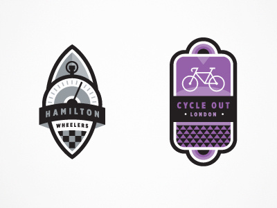 Cycling Club Badges, Part 2 badge bicycle bike club cycling cycling plus head badge london race stopwatch uk