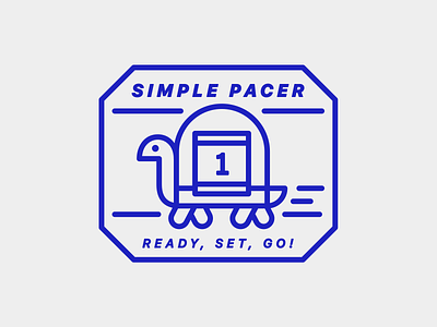 Simple Pacer—Badge