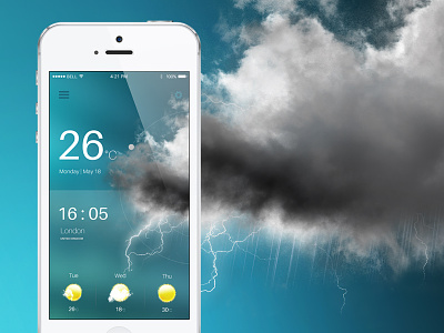 Weather App app bad iphone storm weather