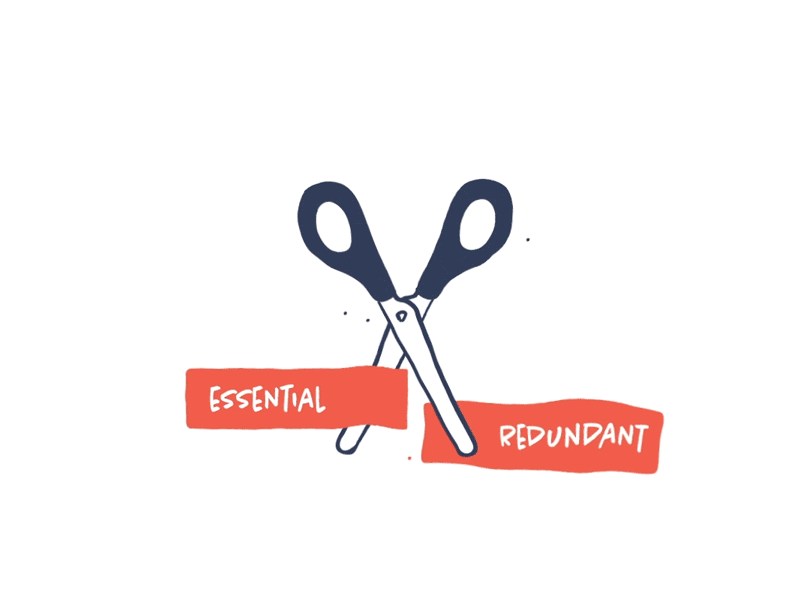 Trim, trim, trim by ferdio on Dribbble