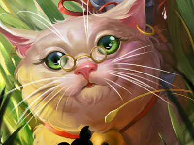 Cat art cartoon cartoon art cartoon character cat character design illustration