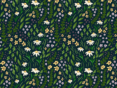 Go Touch Grass - Pattern pattern pattern design procreate surface design