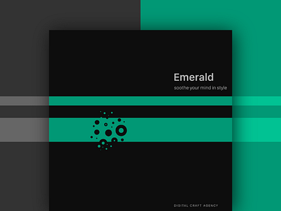 Emerald craft agency design emerald homepage ui ux